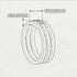 Geometrical Emerald Wedding Ring - David No. 6